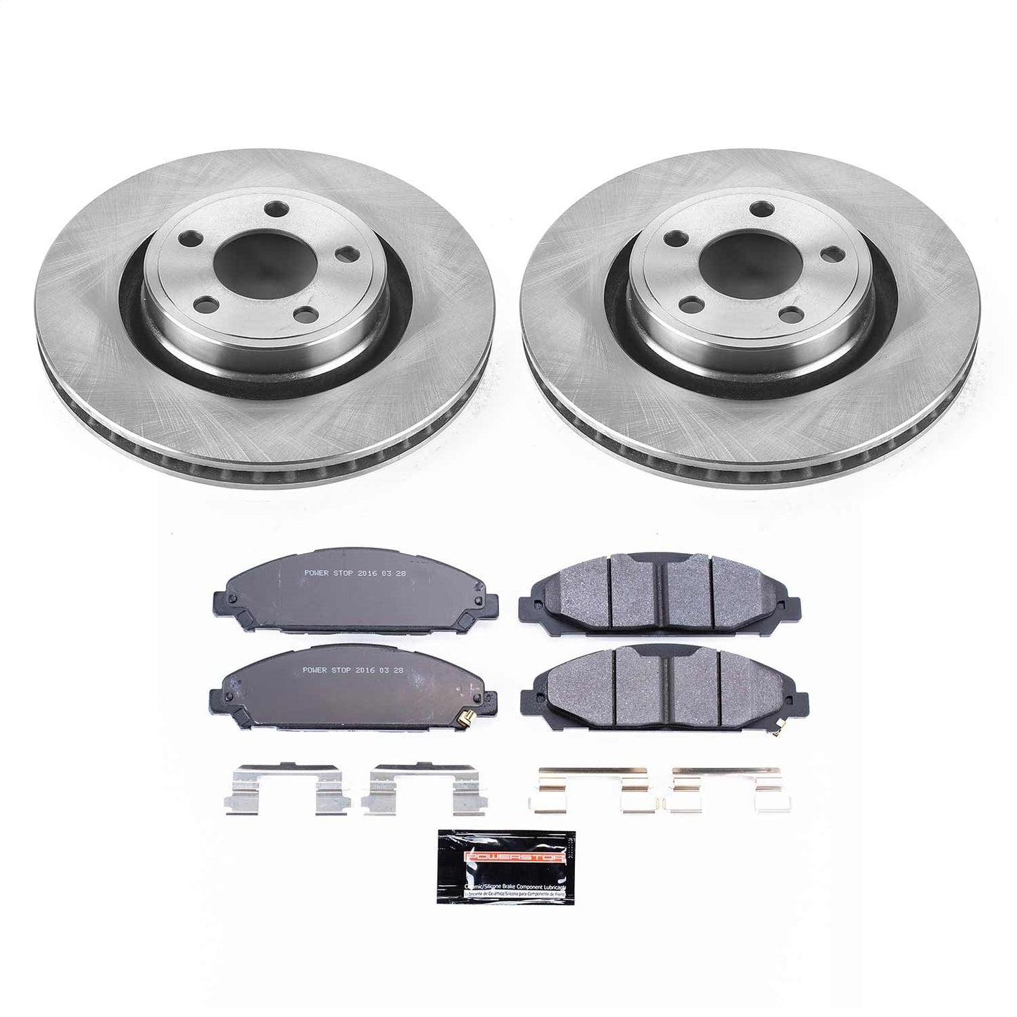 PowerStop 15-19 Ford Mustang Front Track Day Brake Kit (TDBK6809)