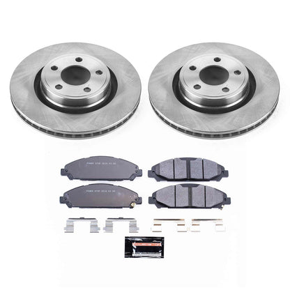 PowerStop 15-19 Ford Mustang Front Track Day Brake Kit (TDBK6809)