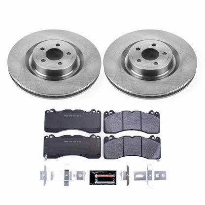PowerStop 15-22 Ford Mustang Front Track Day Brake Kit (TDBK6811)