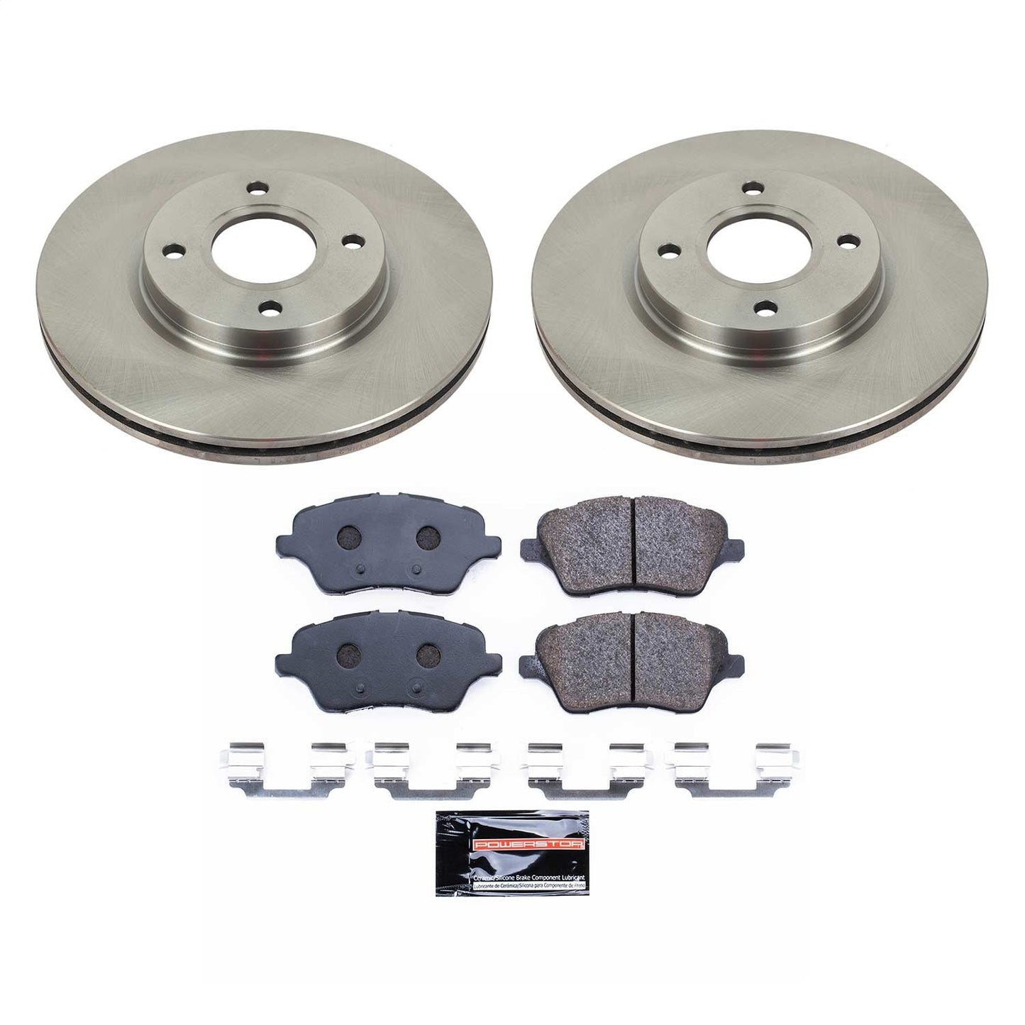 PowerStop 14-19 Ford Fiesta Front Track Day Brake Kit (TDBK6818)
