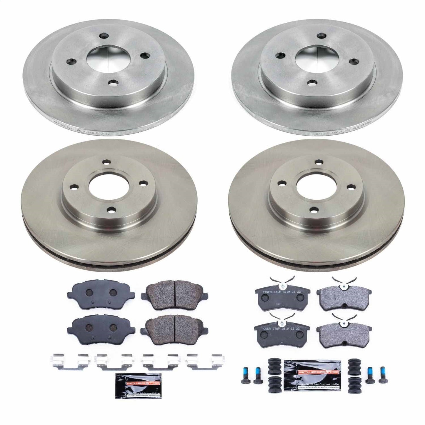 PowerStop 14-19 Ford Fiesta Front & Rear Track Day Brake Kit (TDBK7002)