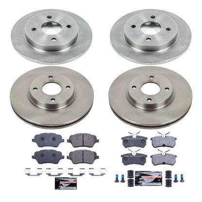 PowerStop 14-19 Ford Fiesta Front & Rear Track Day Brake Kit (TDBK7002)