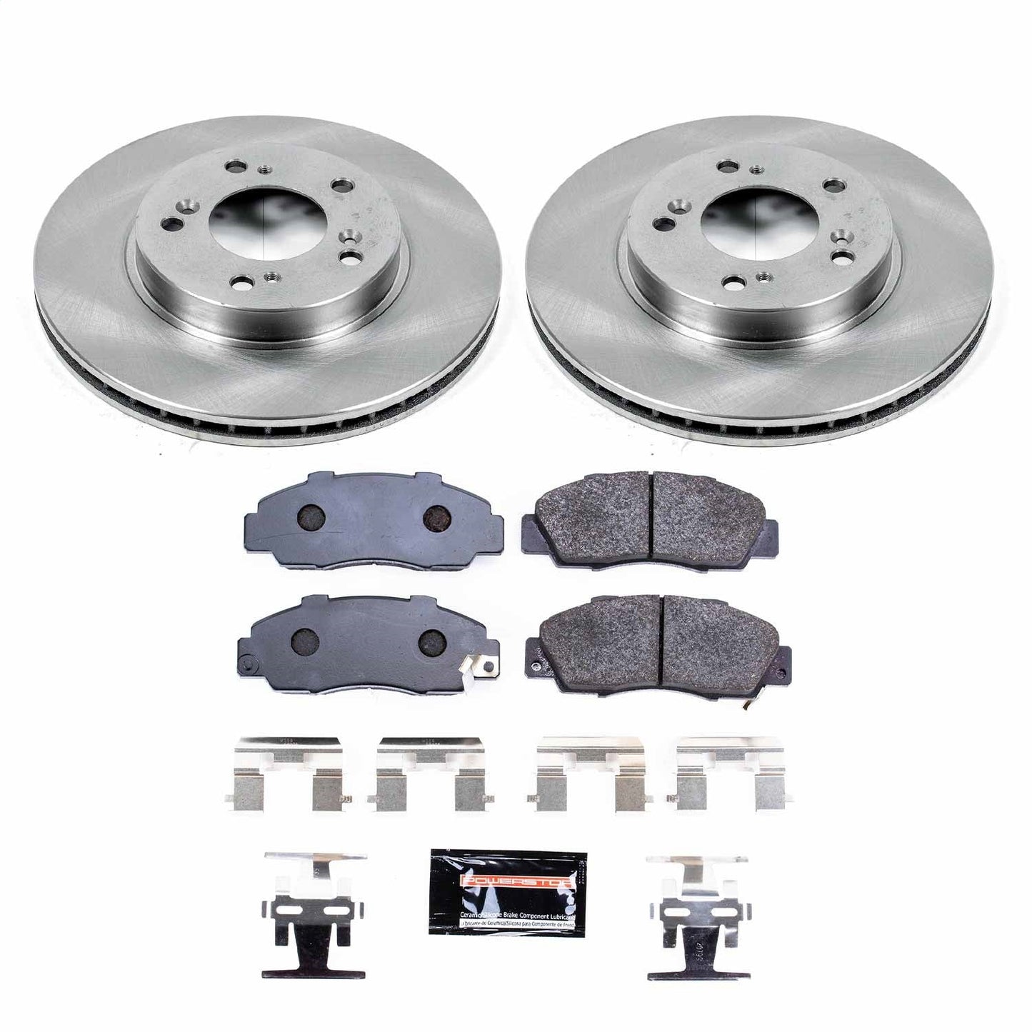 PowerStop 97-01 Acura Integra Front Track Day Brake Kit (TDBK704)