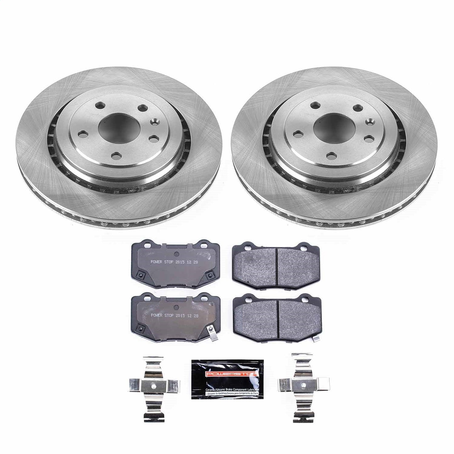 PowerStop 16-18 Cadillac ATS Rear Track Day Brake Kit (TDBK7045)