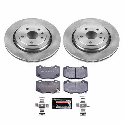 PowerStop 16-18 Cadillac ATS Rear Track Day Brake Kit (TDBK7045)