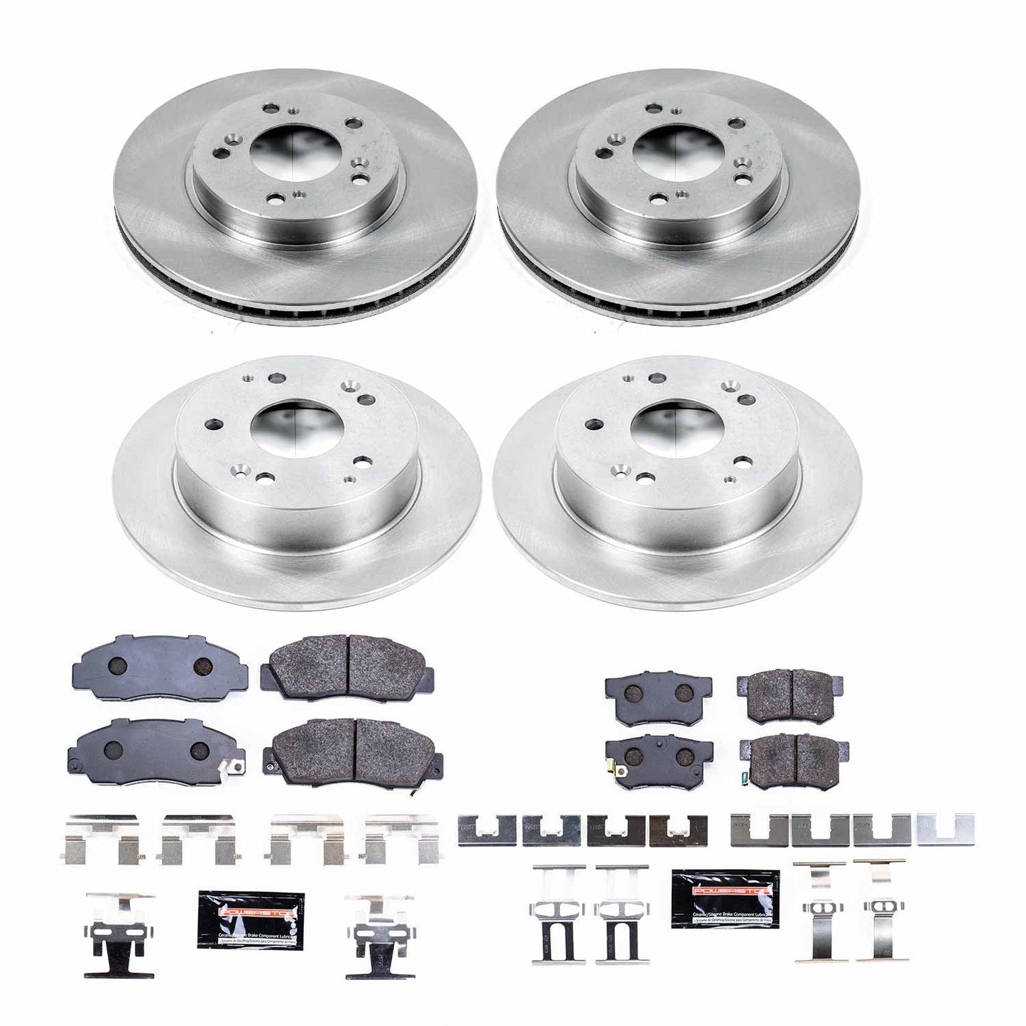 PowerStop 97-01 Acura Integra Front & Rear Track Day Brake Kit (TDBK707)