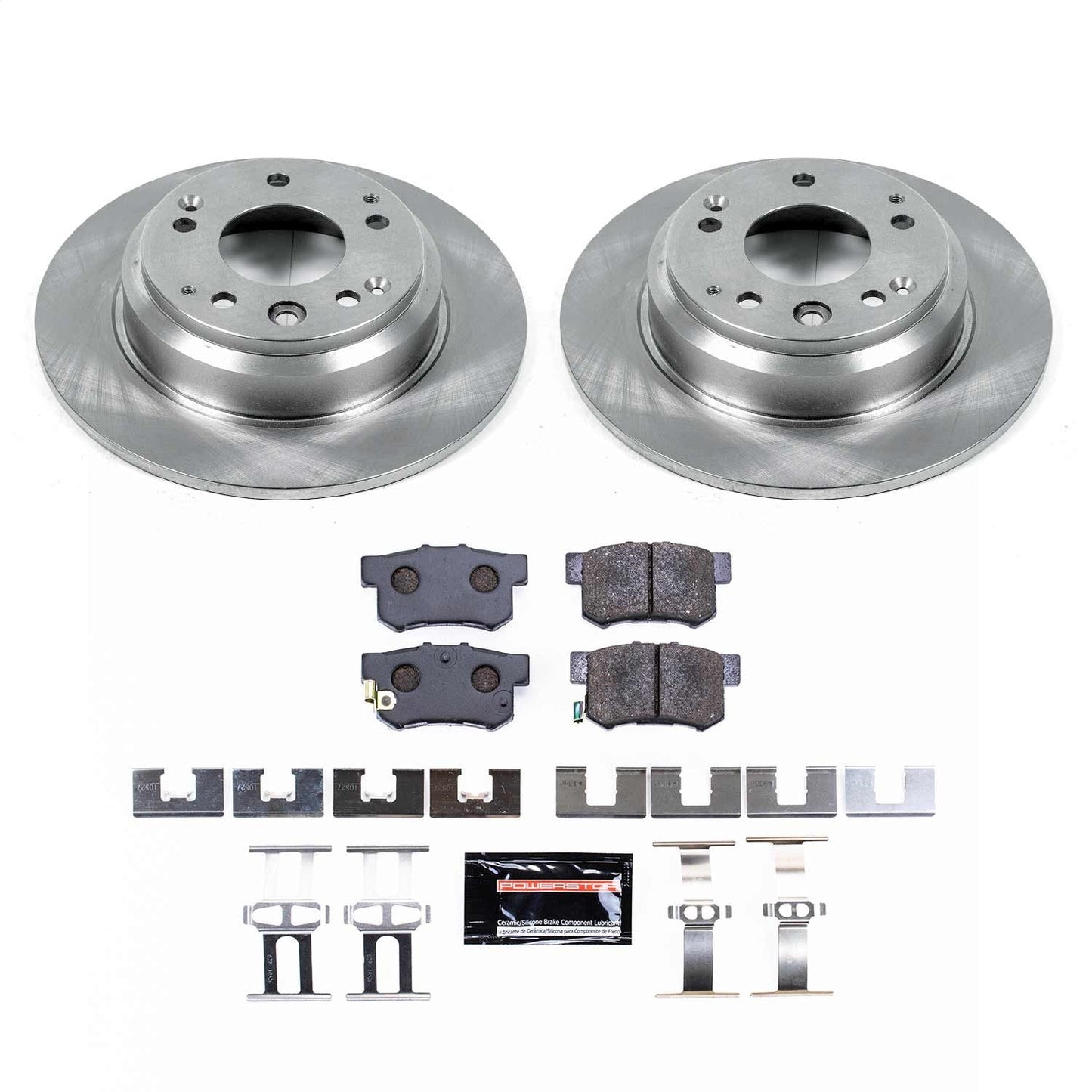 PowerStop 96-98 Acura RL Rear Track Day Brake Kit (TDBK709)