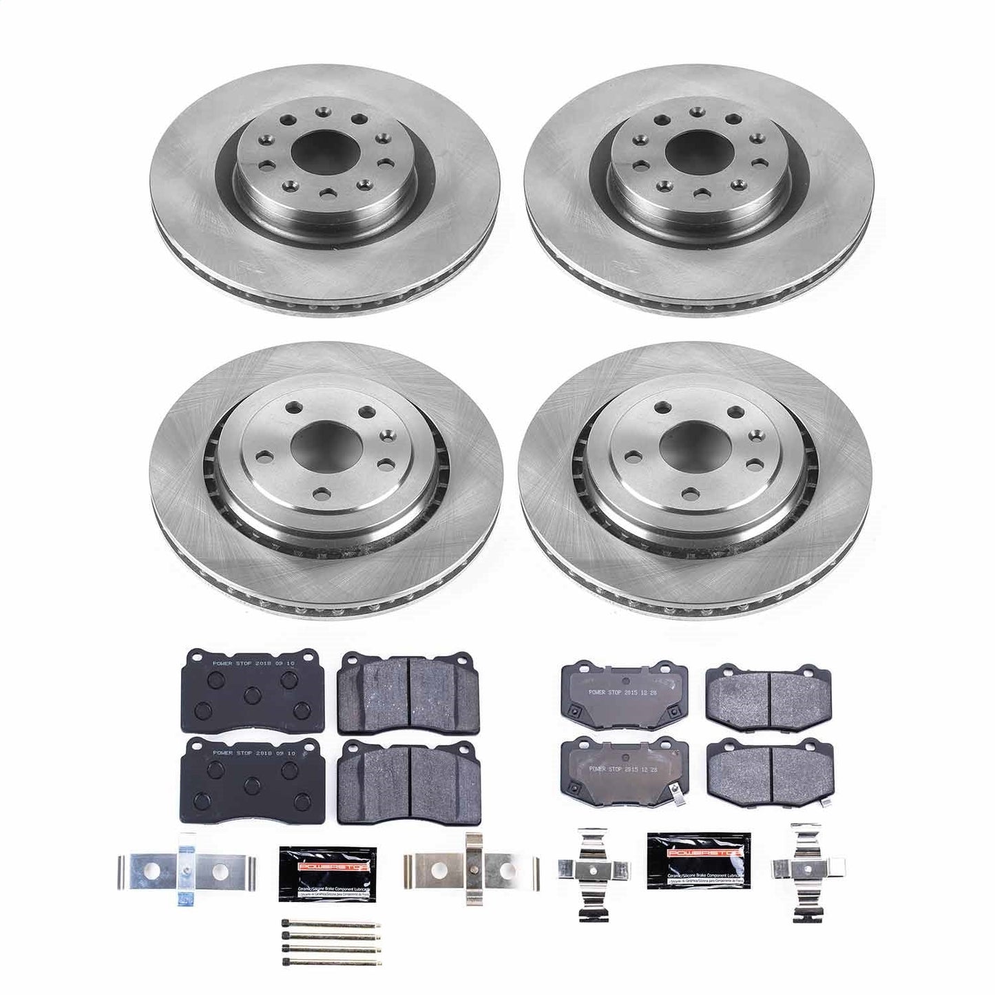 PowerStop 16-19 Chevrolet Camaro Front & Rear Track Day Brake Kit (TDBK7226)