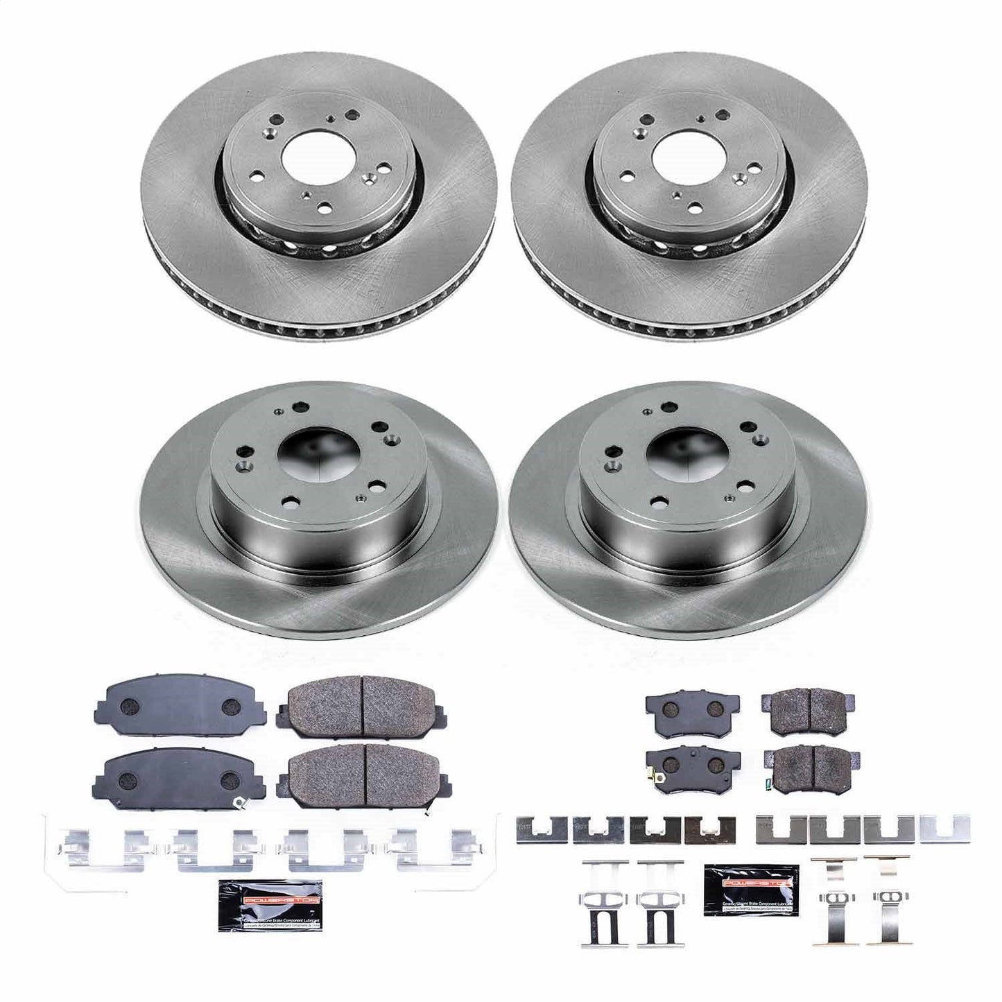 PowerStop 2016 Acura ILX Front & Rear Track Day Brake Kit (TDBK7283)