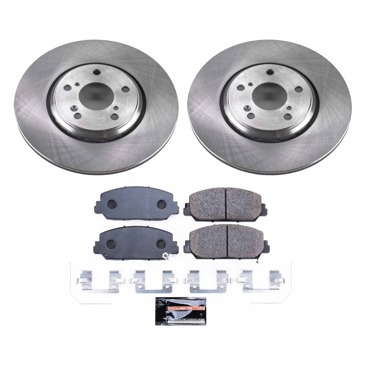 PowerStop 17-18 Acura ILX Front Track Day Brake Kit (TDBK7347)