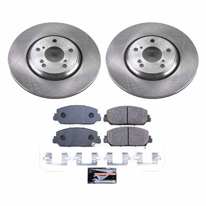 PowerStop 17-18 Acura ILX Front Track Day Brake Kit (TDBK7347)