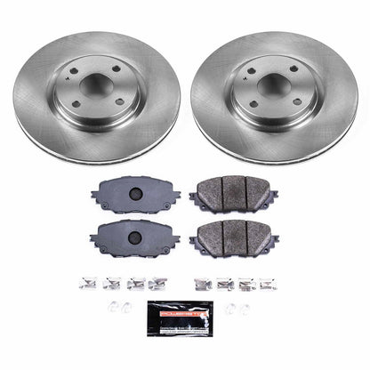 PowerStop 17-19 Fiat 124 Spider Front Track Day Brake Kit (TDBK7358)