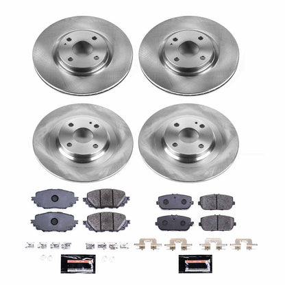 PowerStop 17-19 Fiat 124 Spider Front & Rear Track Day Brake Kit (TDBK7359)