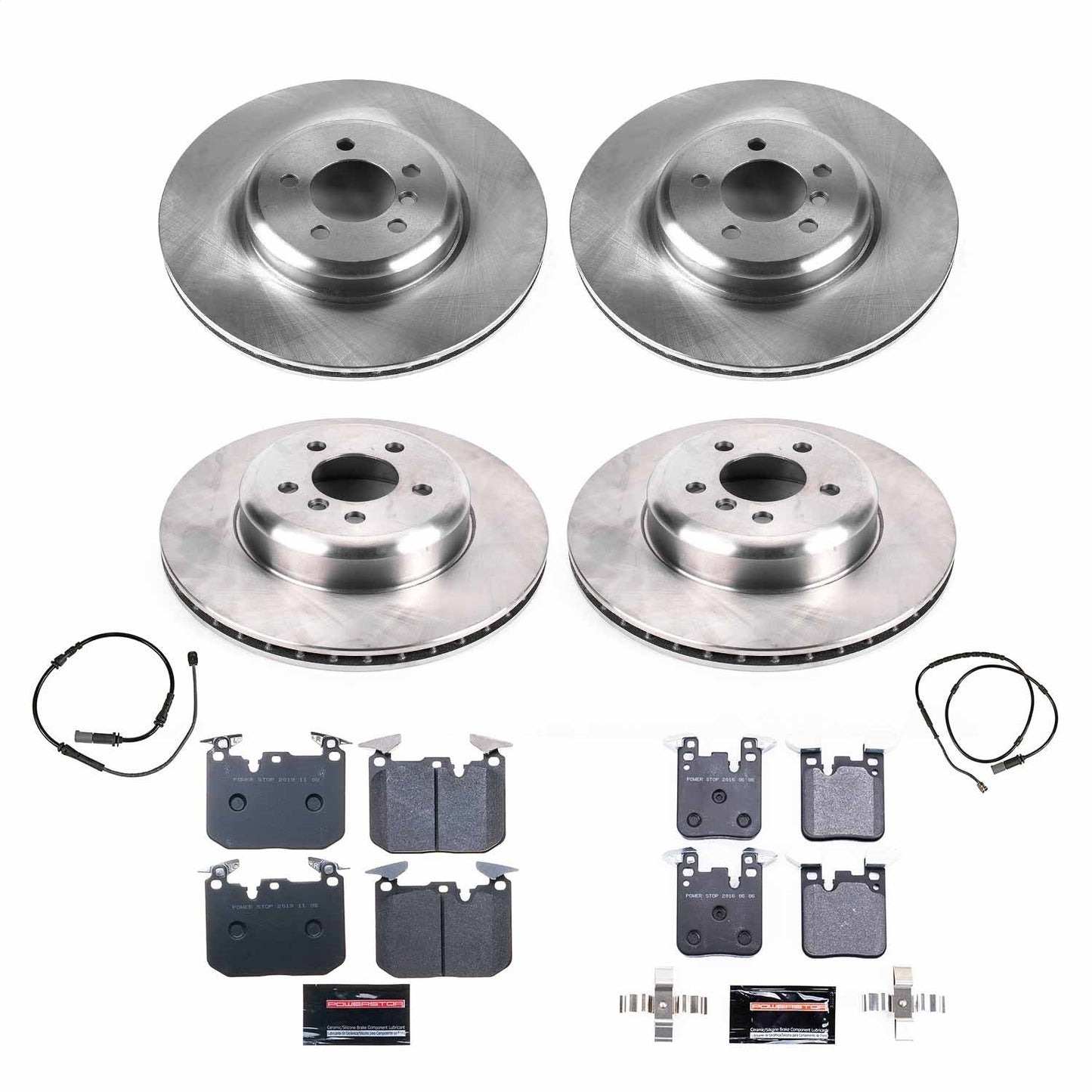 PowerStop 12-15 BMW 335i Front & Rear Track Day Brake Kit (TDBK7436)