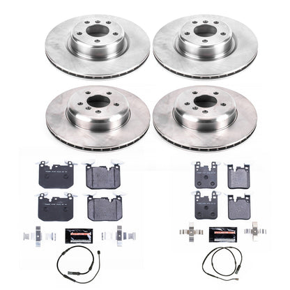 PowerStop 16-18 BMW 320i xDrive Front & Rear Track Day Brake Kit (TDBK7547)