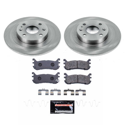 PowerStop 97-03 Ford Escort Rear Track Day Brake Kit (TDBK772)