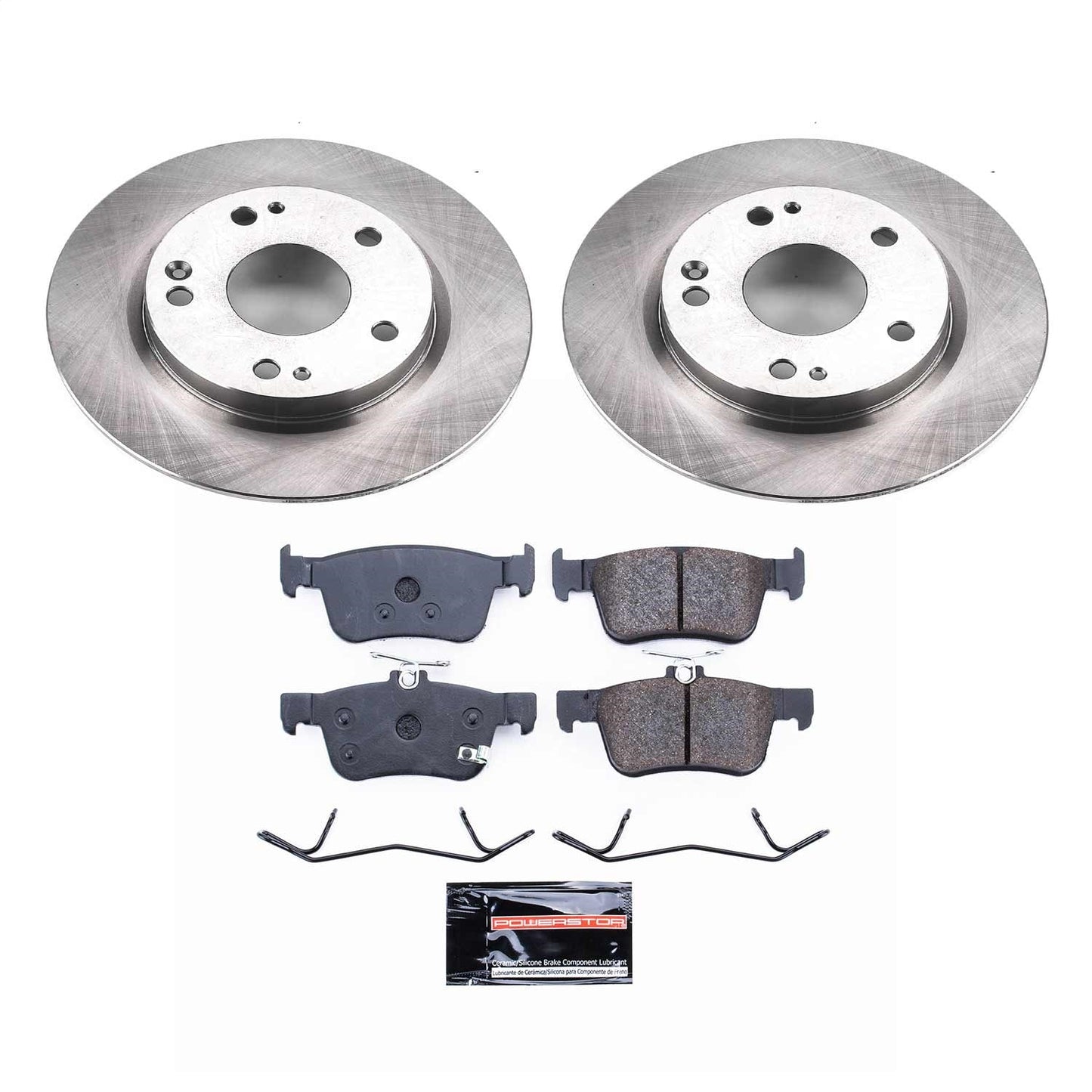 PowerStop 16-19 Honda Civic Rear Track Day Brake Kit (TDBK7725)