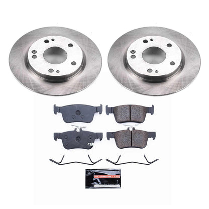 PowerStop 16-19 Honda Civic Rear Track Day Brake Kit (TDBK7725)