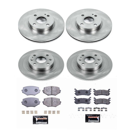 PowerStop 94-97 Mazda Miata Front & Rear Track Day Brake Kit (TDBK794)
