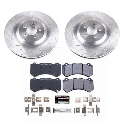 PowerStop 15-20 Dodge Charger Front Track Day Brake Kit (TDBK8169)