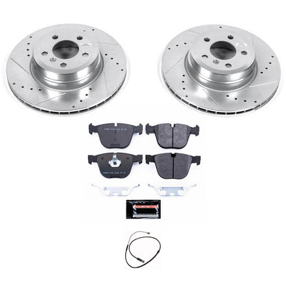 PowerStop 2019 BMW X6 Rear Track Day Brake Kit (TDBK8426)