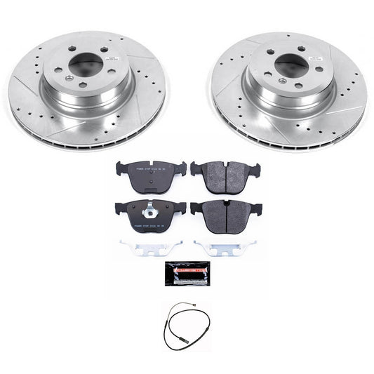 PowerStop 2019 BMW X6 Rear Track Day Brake Kit (TDBK8426)