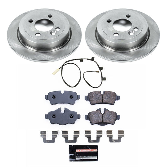 PowerStop 2013 Mini Cooper Rear Track Day Brake Kit (TDBK8871)