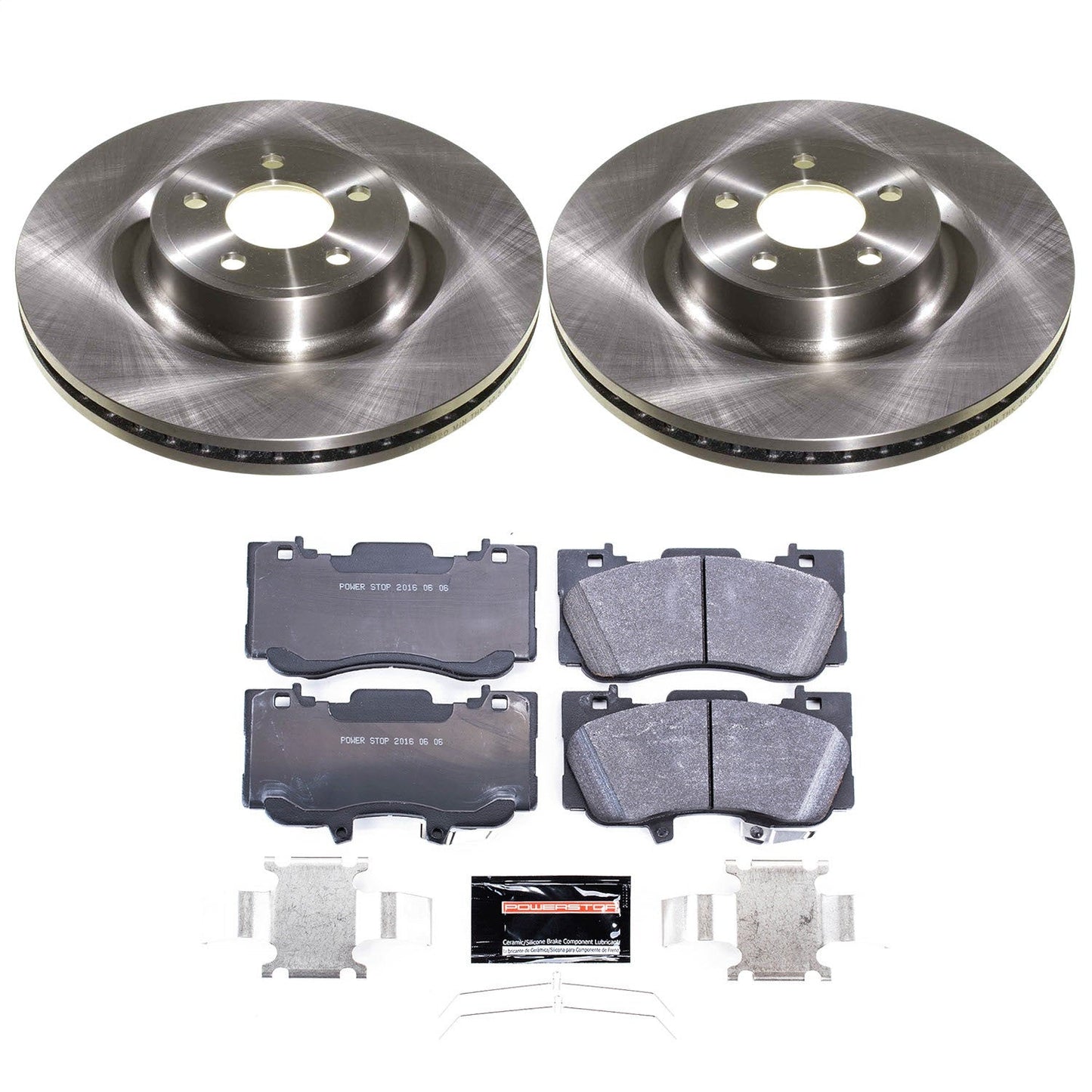 PowerStop 21-23 Ford Mustang Front Track Day Brake Kit (TDBK9029)