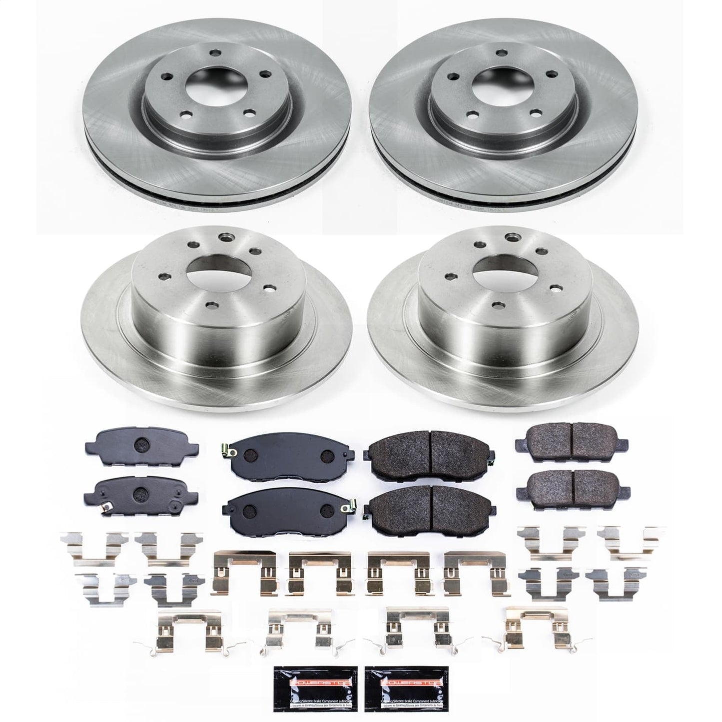 PowerStop 11-17 Nissan Juke Front and Rear Track Day Brake Kit (TDBK9141)