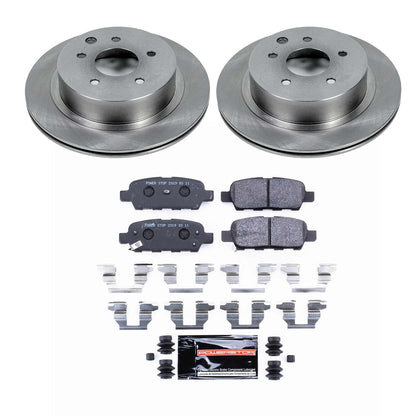 PowerStop 03-05 Infiniti G35 Rear Track Day SPEC Brake Kit (TDSK103)