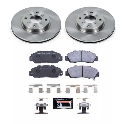 PowerStop 93-96 Honda Prelude Front Track Day SPEC Brake Kit (TDSK1037)
