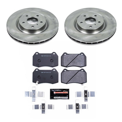 PowerStop 03-04 Infiniti G35 Front Track Day SPEC Brake Kit (TDSK104)