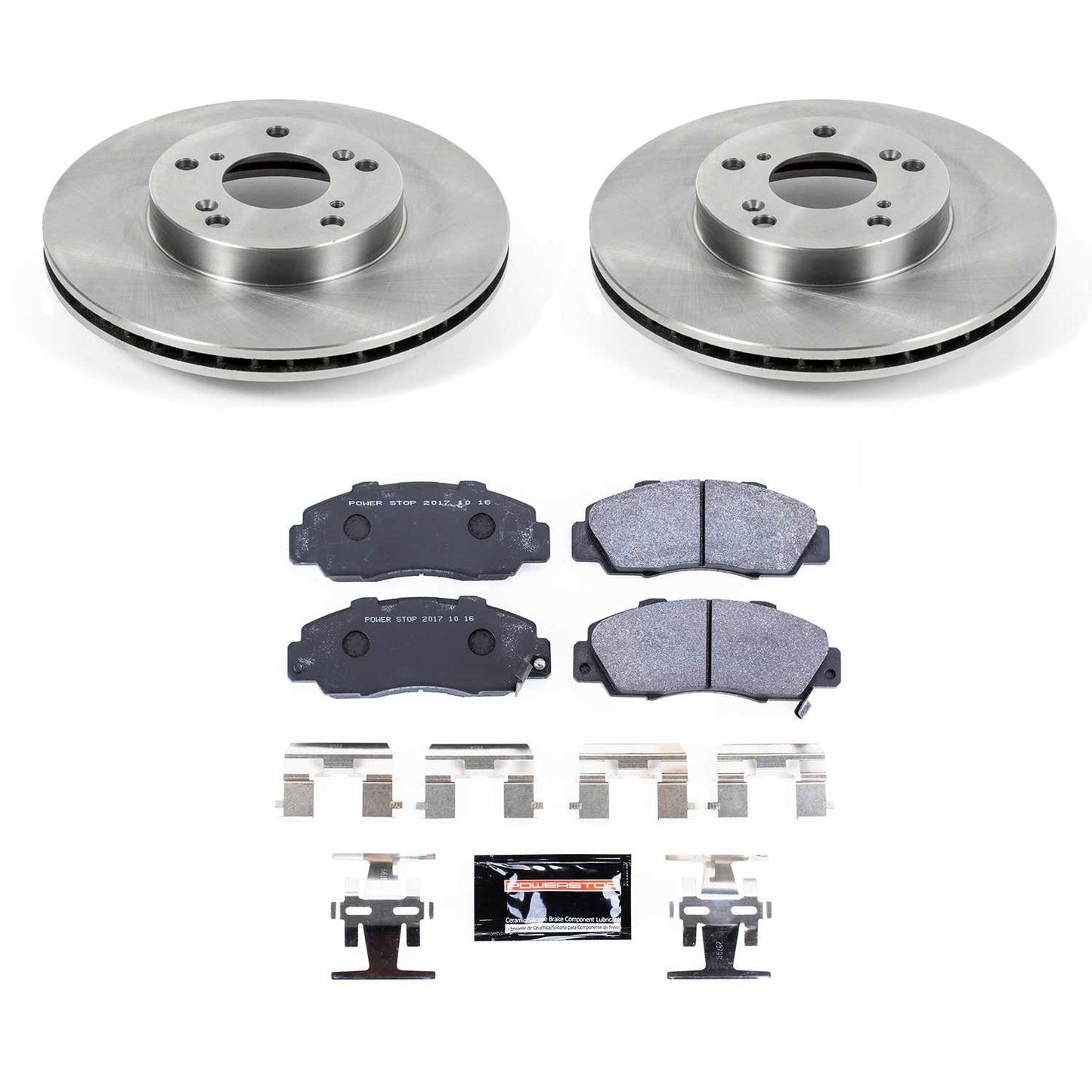 PowerStop 98-02 Honda Accord Front Track Day SPEC Brake Kit (TDSK1041)