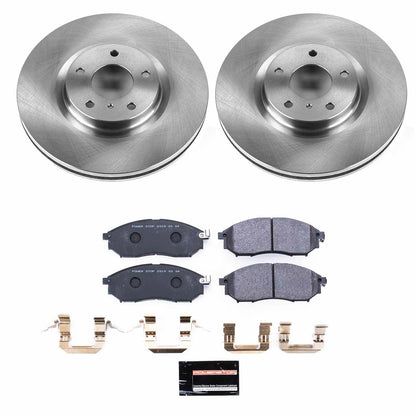 PowerStop 08-12 Infiniti EX35 Front Track Day SPEC Brake Kit (TDSK112)