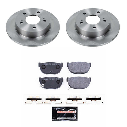 PowerStop 94-98 Nissan 240SX Rear Track Day SPEC Brake Kit (TDSK1174)