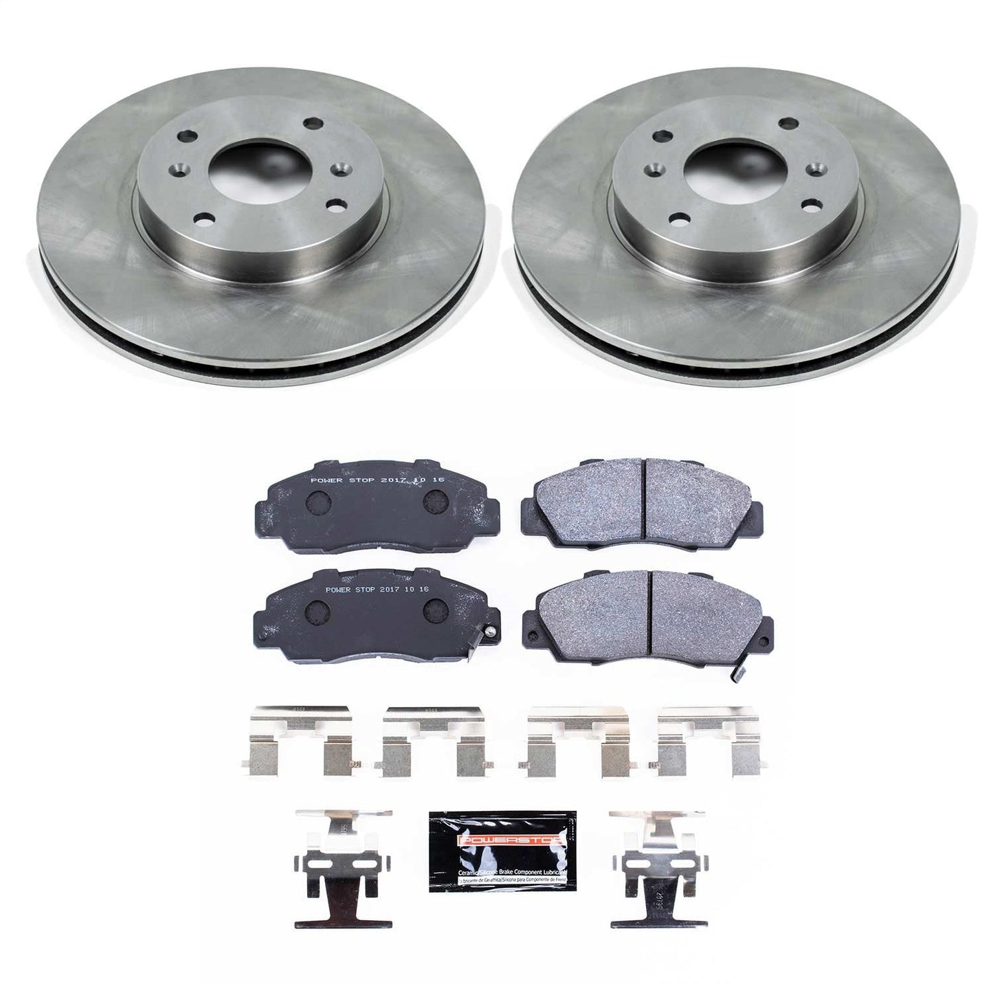 PowerStop 98-99 Acura CL Front Track Day SPEC Brake Kit (TDSK1237)
