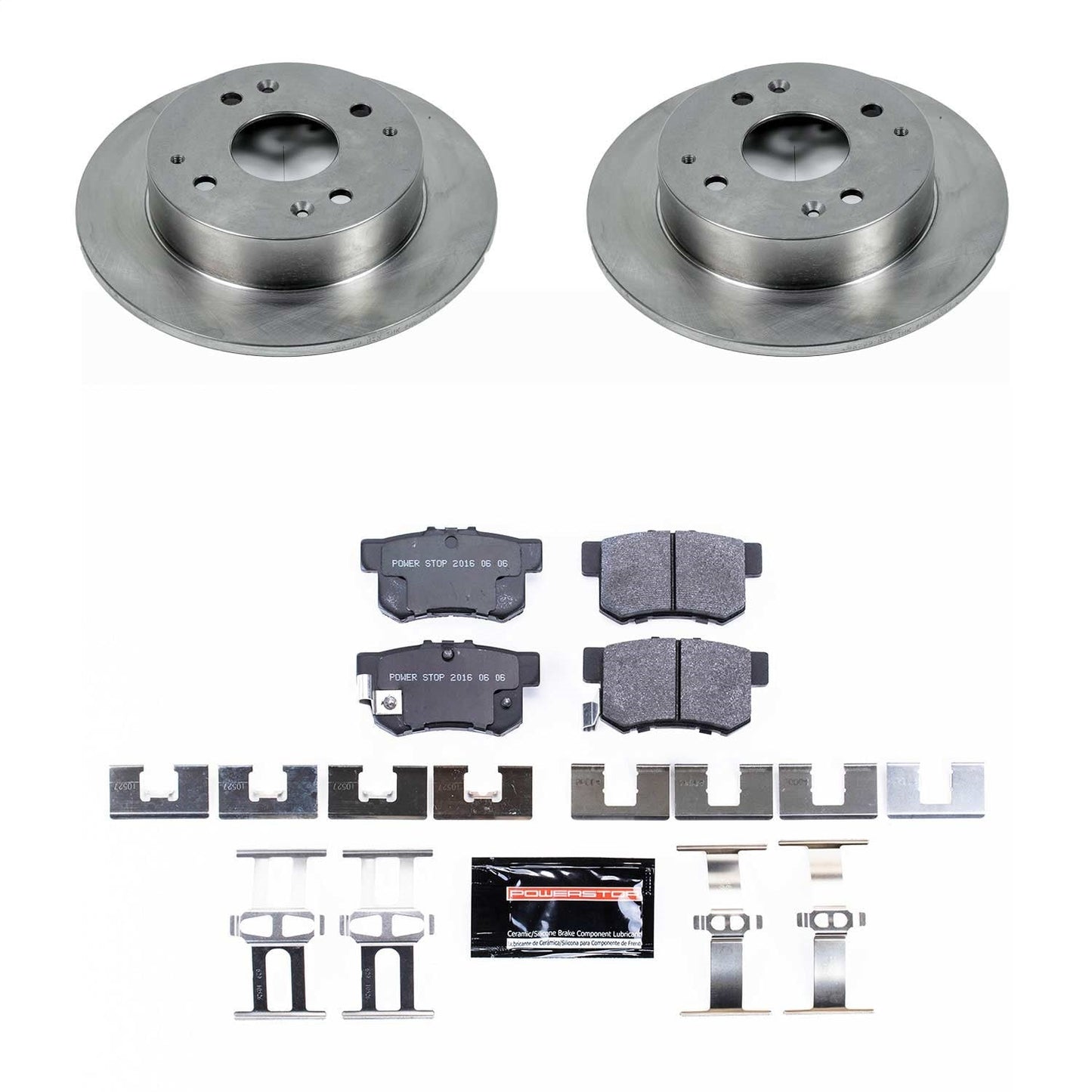 PowerStop 13-15 Acura ILX Rear Track Day SPEC Brake Kit (TDSK1243)