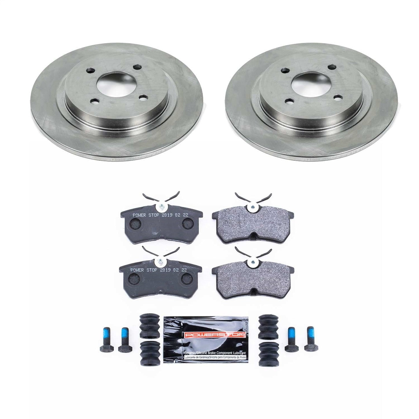 PowerStop 02-04 Ford Focus Rear Track Day SPEC Brake Kit (TDSK1376)