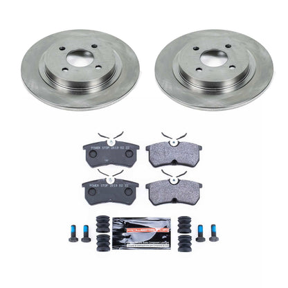 PowerStop 02-04 Ford Focus Rear Track Day SPEC Brake Kit (TDSK1376)