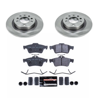 PowerStop 06-09 Pontiac Solstice Rear Track Day SPEC Brake Kit (TDSK1436)