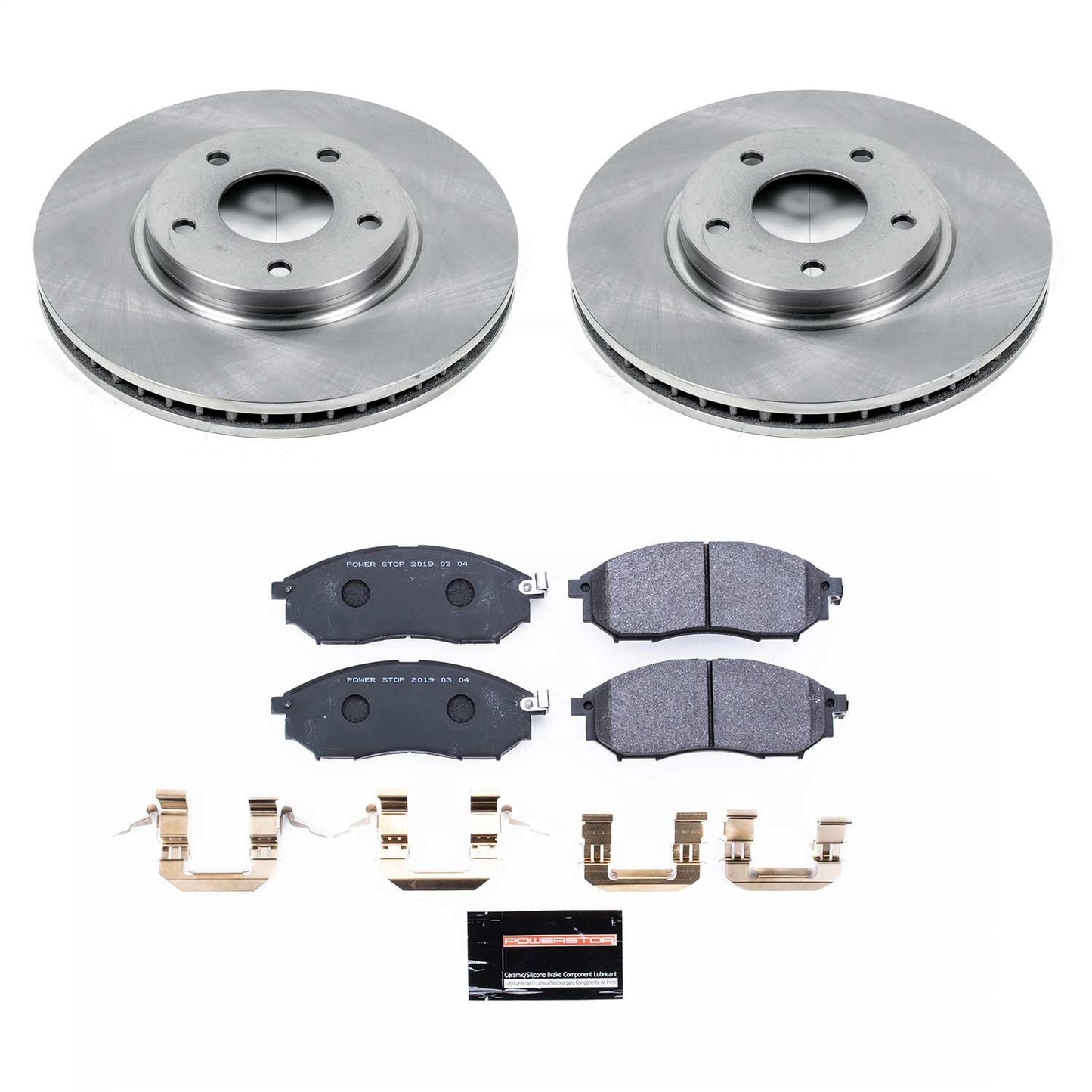 PowerStop 03-04 Infiniti M45 Front Track Day SPEC Brake Kit (TDSK152)