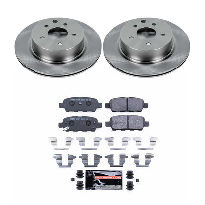 PowerStop 08-12 Infiniti EX35 Rear Track Day SPEC Brake Kit (TDSK179)
