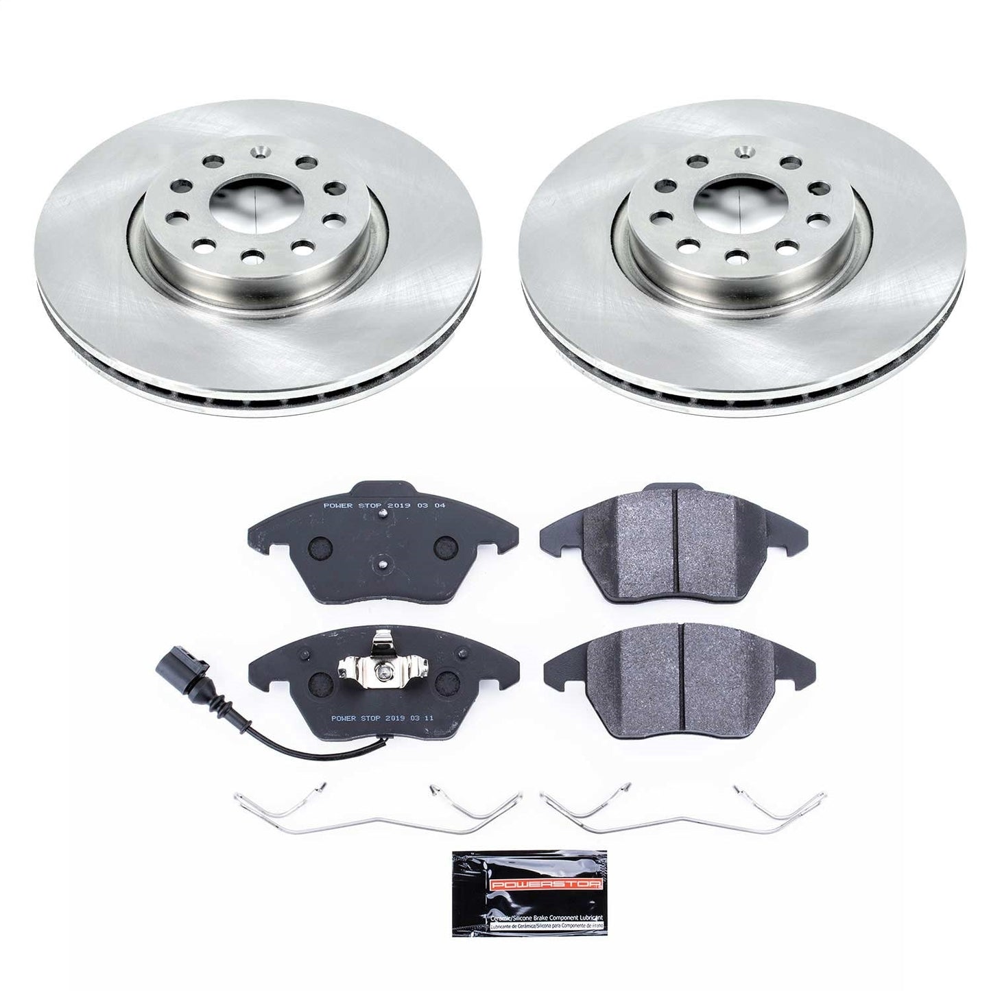 PowerStop 06-13 Audi A3 Front Track Day SPEC Brake Kit (TDSK2259)