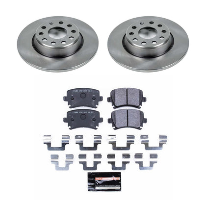 PowerStop 06-09 Audi A3 Rear Track Day SPEC Brake Kit (TDSK2261)