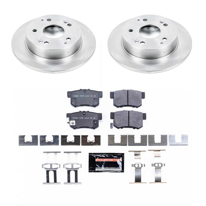 PowerStop 97-01 Acura Integra Rear Track Day SPEC Brake Kit (TDSK2270)