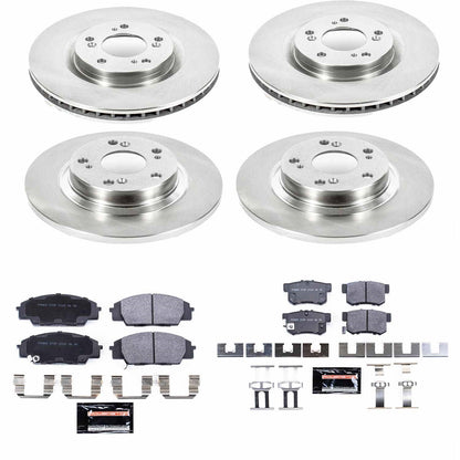 PowerStop 00-09 Honda S2000 Front & Rear Track Day SPEC Brake Kit (TDSK2277)