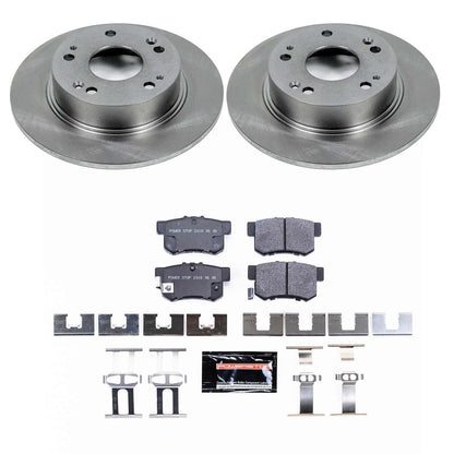 PowerStop 04-08 Acura TSX Rear Track Day SPEC Brake Kit (TDSK2391)