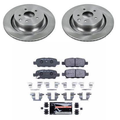 PowerStop 07-08 Infiniti G35 Rear Track Day SPEC Brake Kit (TDSK2986)