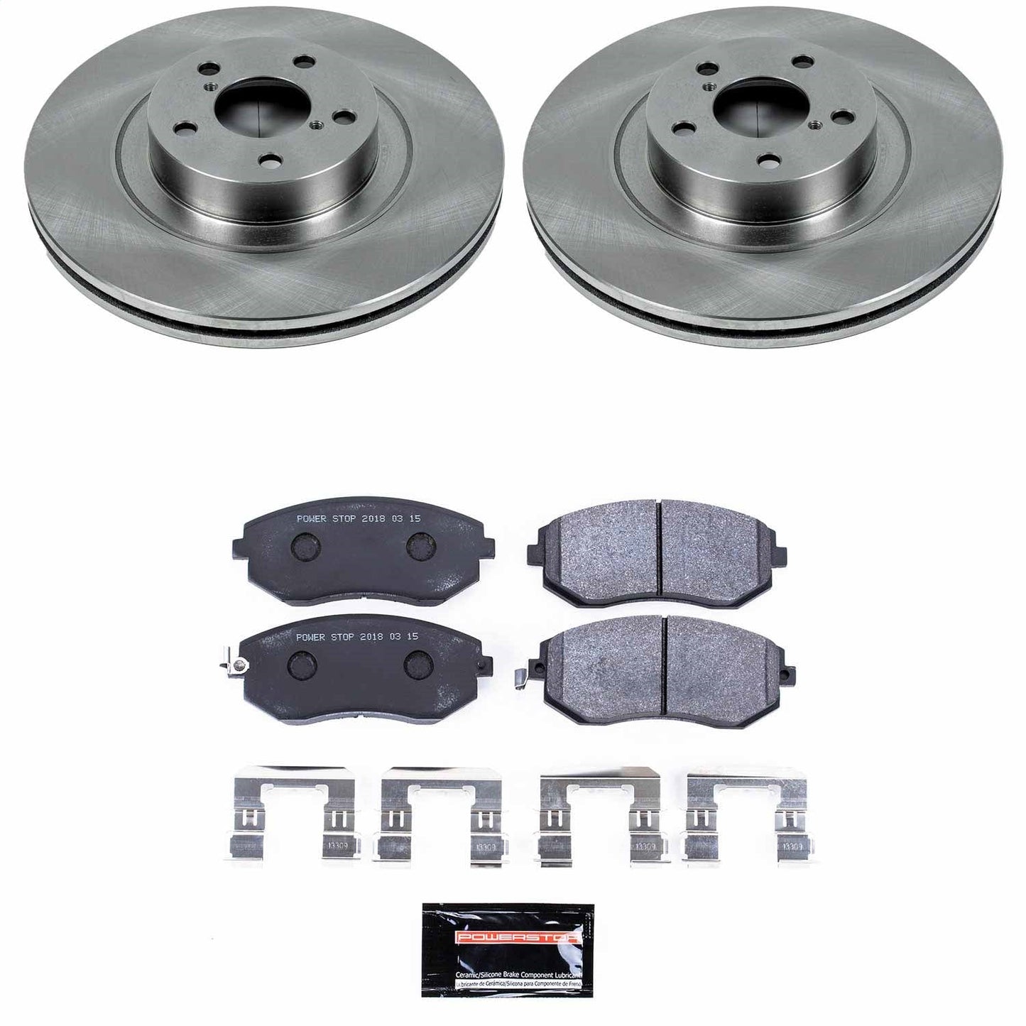PowerStop 04-06 Subaru Baja Front Track Day SPEC Brake Kit (TDSK3038)