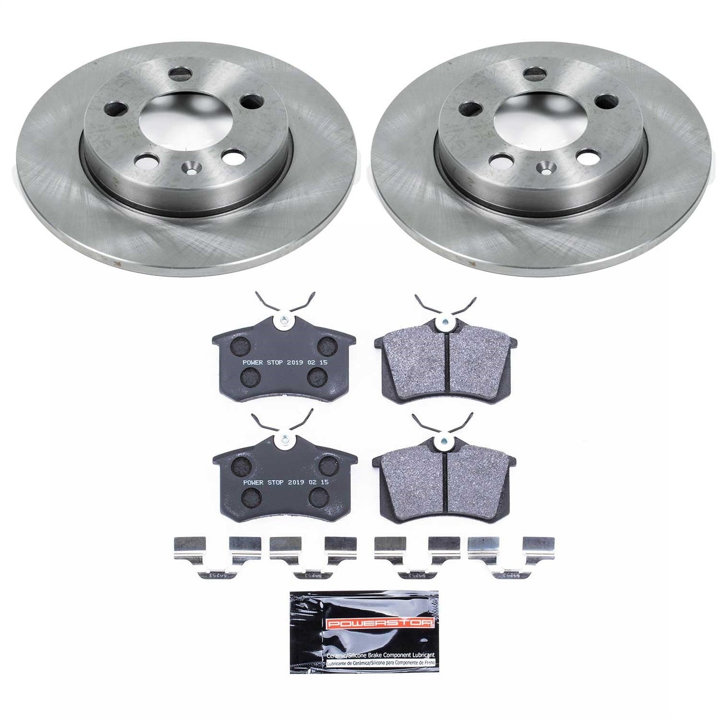 PowerStop 00-06 Audi TT Quattro Rear Track Day SPEC Brake Kit (TDSK3093)